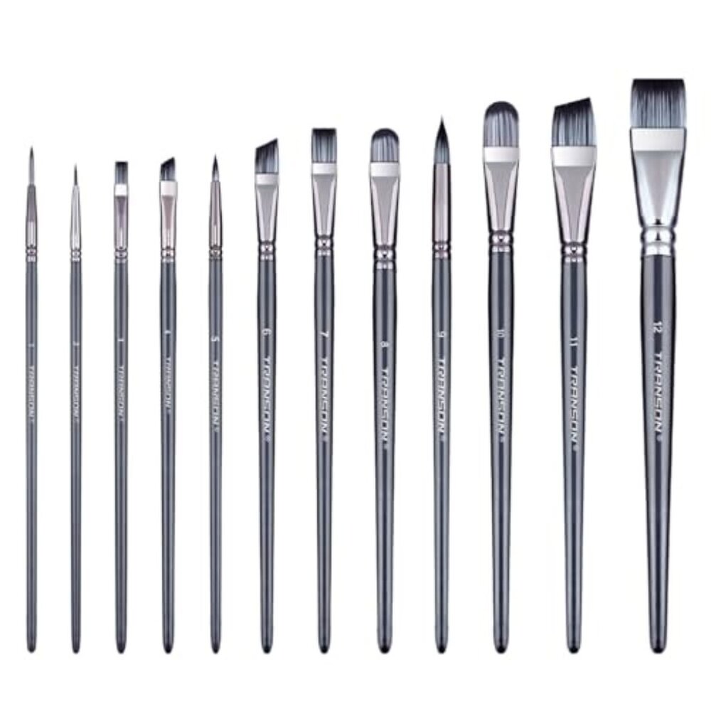 Artist Paint Brush Set of 12